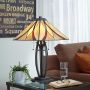 Quoizel ASHEVILLE QZ-ASHEVILLE-TL Lampe de table 2x60W/E27