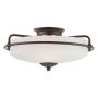 Quoizel Griffin QZ-GRIFFIN-F-PN Plafondlamp 3x60W/E27