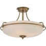 Quoizel GRIFFIN QZ-GRIFFIN-SFM-WS Lampe de plafond 4x60W/E27
