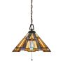 Quoizel INGLENOOK QZ-INGLENOOK-P-A Suspension lumineuse 3x60W/E27