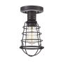 Quoizel Mixon QZ-MIXON-SF-PN Plafondlamp 1x60W/E27