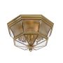 Quoizel NEWBURY QZ-NEWBURY-F-PB Plafonnier 3x40W/E14 IP44