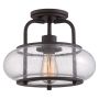 Quoizel TRILOGY QZ-TRILOGY-SF-S Lampe de plafond 1x60W/E27