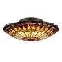 Quoizel WEST END QZ-WEST-END-F Plafonnier 2x75W/E27