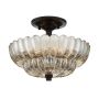 Quoizel Whitecap QZ-WHITECAP-SF-S Lampe de plafond 3x40W/E14 IP20