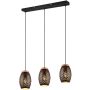 Trio BIDAR R31573080 Hanglamp 3x28w/e27 ip20