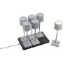 Trio FERNANDEZ R54096677 Lampe de table 6x1w/led 2700+4000+6000k 130lm ip20