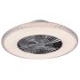 Trio HARSTAD R62412106 Ventilateur 1x40w/led 3000-6500k 5000lm ip20
