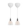 Nordlux RAY 63233033 Hanglamp 2x40W/E14 IP20
