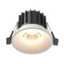 Maytoni Round DL058-12W3K-W Inbouwspot 1x12W/LED 3000K 920lm IP20