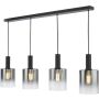 Dar Lighting Savannah SAV0422 Hanglamp 4x40w/e27