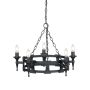 Elstead Lighting SAXON SAX5-BLK Lustre 5x60W/E14