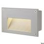 SLV BRICK 229702 Lampe d'escalier encastrée 1x1.4W/LED 3000K 30LM IP54