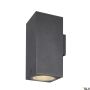 SLV ENOLA SQUARE 1003438 Applique murale 2x55W/LED 3000/4000K 5400/6000LM IP65