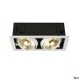 SLV KADUX 115551 Spot encastré 2x75W/GU10/ES111 IP20