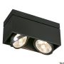 SLV KARDAMOD 117110 Spot en saillie 2x75W/GU10/ES111 IP20