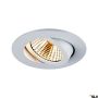 SLV NEW TRIA 1007389 Inbouwspot 1x8.3W/LED 3000K 750lm IP20