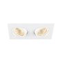 SLV NEW TRIA® 1008511 Inbouwspot 2x13.6W/LED 2700K 1220lm