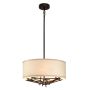 Elstead Lighting Taiko TAIKO-3P Suspension lumineuse 3x60W/E27