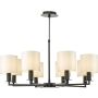 Dar Lighting Tyler TYL0822-LYR2615 Kroonluchter 8x40w/E14