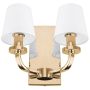Cosmolight NEW YORK W02510AU-WH Wandlamp 2x40w/E14 IP20