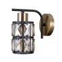 Italux Menfi WL-44236-1-BK-GD Wandlamp 1x40W/E27 IP20