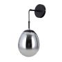 Italux Meolo WL-40825-1-BK Wandlamp 1x40W/E14 IP20