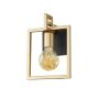 Italux PRIMERO WL-44003-1-BK-GD Wandlamp 1x60W/E27 IP20