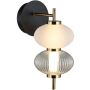 Italux Testa WL-84938-2-BK Wandlamp 1x8W/LED 3000K 480lm IP20