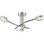 Dar Lighting Zonda ZON5338 Lampe de plafond 3x25w/g9