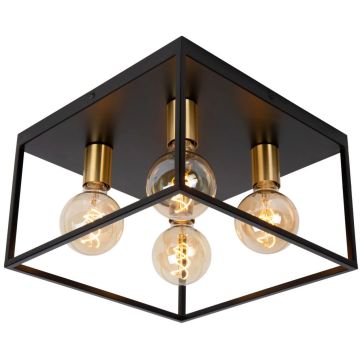 Lucide RUBEN 00124/14/30 Plafondlamp 4x40w/e27 ip20