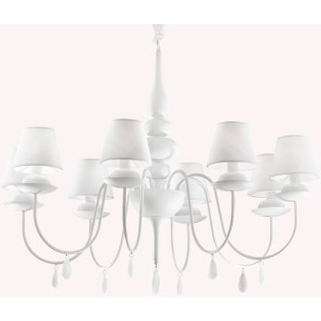Ideal Lux BLANCHE 035574 Lustre 8x40W/E14 ip20