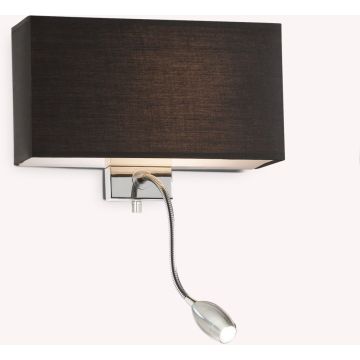 Ideal Lux HOTEL 035956 Wandlamp 1x60W/E27+1x1,5W/LED ip20