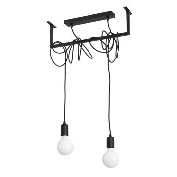 Sollux SALAMANCA 2 SL.0894 Suspension lumineuse 2x60W/E27 IP20