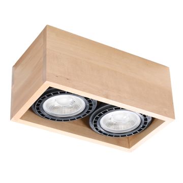Sollux QUATRO 2 SL.0916 Plafonnier 2x40W/GU10 IP20