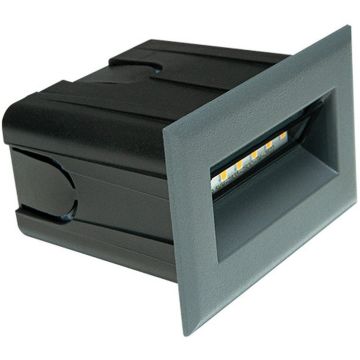Zambelis STEP LIGHT E323 Lampe d'escalier encastrée 3W/led 3000K 195lm IP65
