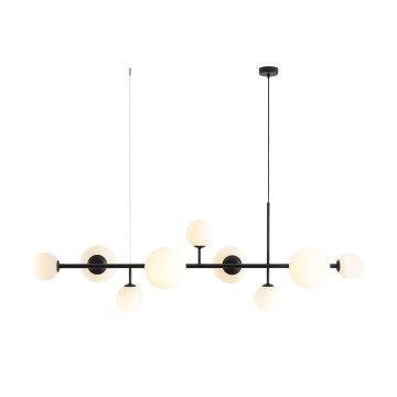 Aldex DIONE 9 BLACK 1092N1 Suspension lumineuse 9x40W/60W/E14/E27 IP20