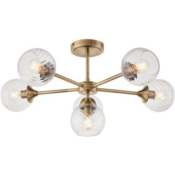 Endon Allegra 103171 Lampe de plafond 6x7w/e14 ip20