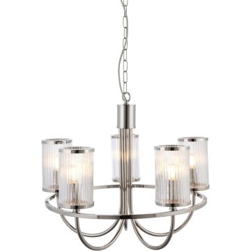 Endon Henbury 100014 Kroonluchter 5x6w/e14 ip20