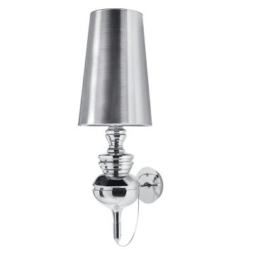 King Home QUEEN WALL 1018W2.CHROM Wandlamp 1x60W/E27 IP20