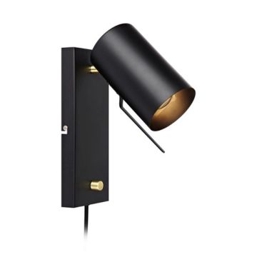 Markslojd CARRIE 106587 Wandlamp met stopcontact 1x35W/GU10 IP20