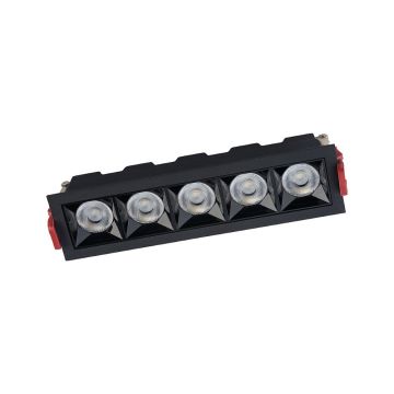 Nowodvorski MIDI LED RECESSED 10062 Spot encastré 5x20W/LED 3000K 1800LM IP20
