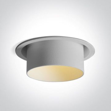One Light Recessed Spots 10105Y/W Spot encastré 1x10W/GU10 IP20