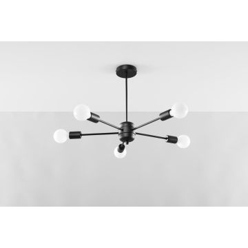 Sollux LANGO 5 SL.1022 Lampe de plafond 5x60W/E27 IP20