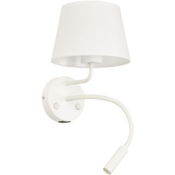 TK Lighting MAJA 10204 Applique murale 1x15W/E27+1x8W/G9 IP20