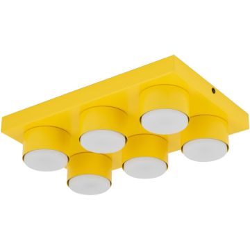 TK Lighting BRIX 11291 Lampe de plafond 6x11W/gx53 IP20