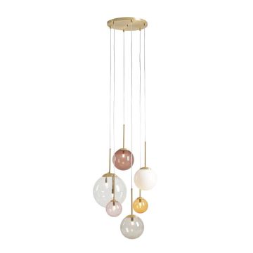 Aldex BOSSO 1119K40_R Suspension lumineuse 6x15W/G9|E27 IP20