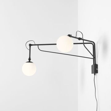 Aldex SOHO GLASS 2 1105D1 Wandlamp 2x40W/E14 IP20