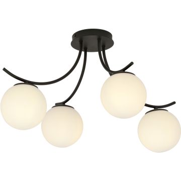 Emibig BOSTON 1109/4 Plafondlamp 4x40W/E14 IP20