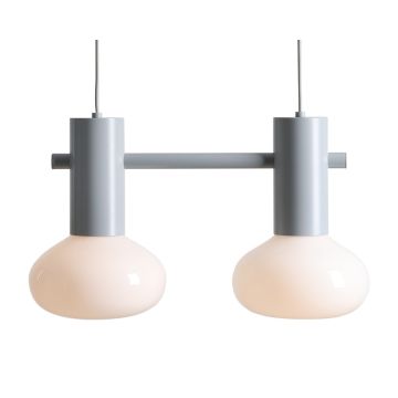 Aldex FLO 2 GREY S 7000H22_S Hanglamp 2x10W/E14